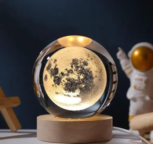 3D Crystal Moon Light